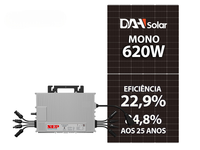 GERADOR DE ENERGIA SOLAR NEP MICRO INVERSOR