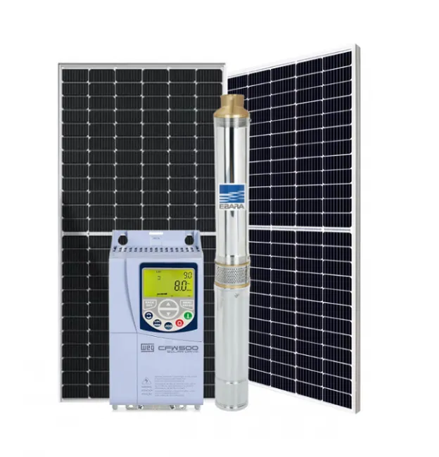 Kit Bomba 3CV Trifásica 220V - Com Inversor Drive Solar CFW500