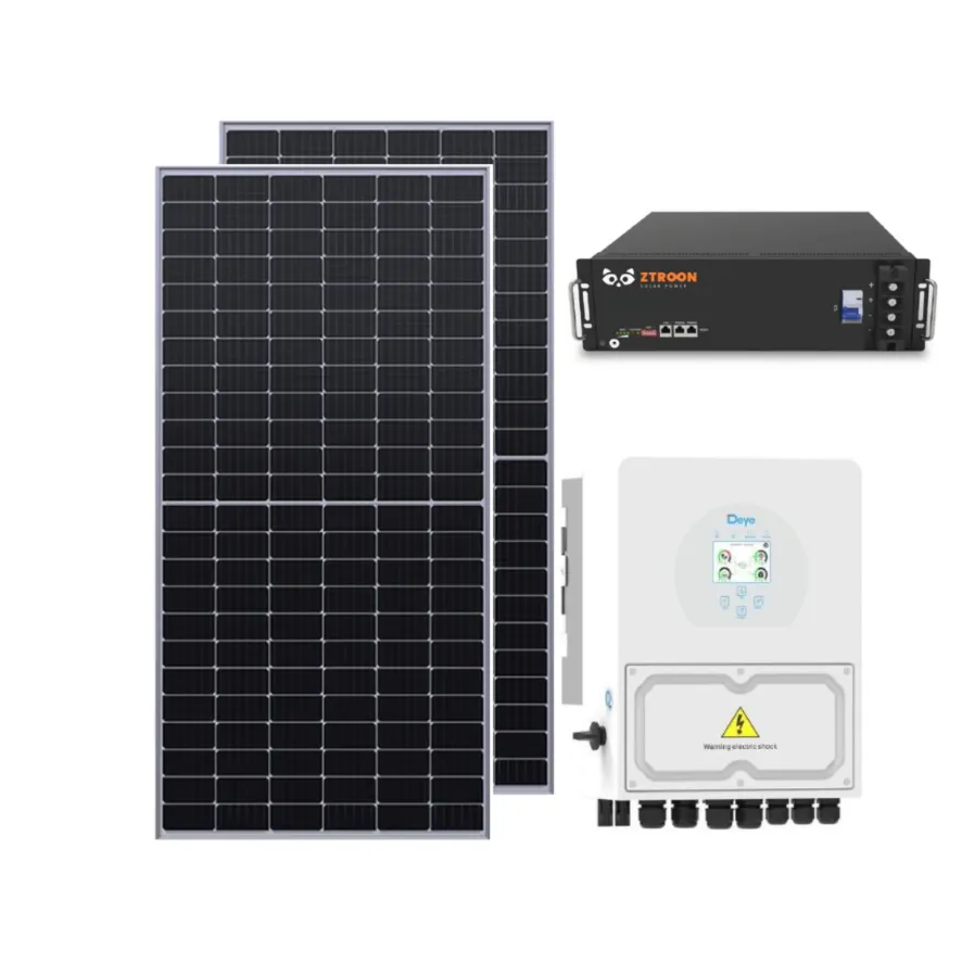 Kit Solar Híbrido 5000W 220V - On + Off Grid